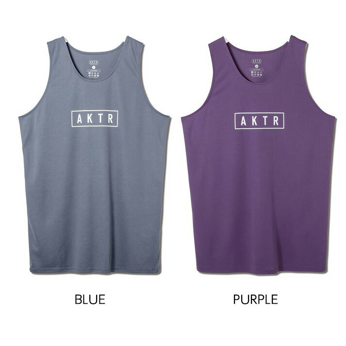 【AKTR】 アクター AKTR LOGO TANK タンクトップ 223-031001