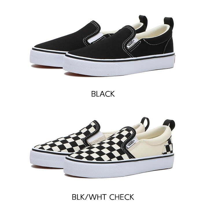 キッズ 【VANS】 ヴァンズ 17-22 SLIP ON スリッポン V98PS 2