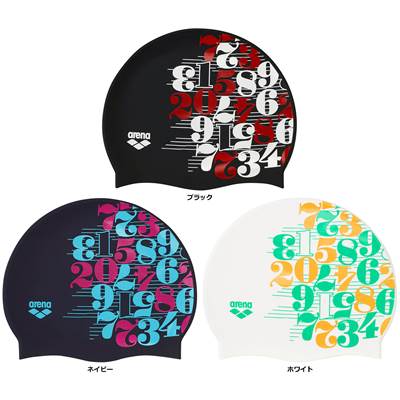 Rakuten - アリーナ シリコンキャップ ユニセックス メンズ レディース ジュニア 水泳 アクセサリー スイムキャップ スイミングキャップ 水泳帽 競泳 プール 小物 ARN-4402