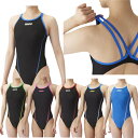 アリーナ 【タフスーツ】 トレーニングワンピース ( オープンバック ) TOUGHSUIT レディース トレーニング 水着 塩素に強い 長持ち 女性 スイムウ...