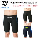 アリーナ 【WA承認】 メンズ ジュニア競泳水着 アクアフォースフュージョントライ ジュニアハーフスパッツ ジュニア キッズ スイムウェア 水着 レーシング 水...