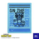 MIZUNO ミズノ 水泳 スイムタオル 【ミニオン】 ダンスフロア 2025年春夏モデル N2JYC095 サックス イエロー オレンジ ピンク