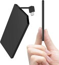 【TIPEC型】薄型 モバイルバッテリー 5000mAh 勤超薄 わずか6mm モバイルバッテリ 5000 だから軽い!薄い!勤超薄 ポータブルバッテリ 軽量タ...