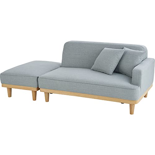 【最終値下】アイリスプラザ　ソファ　グレー 最終値下げ！！ソファ（グレー）