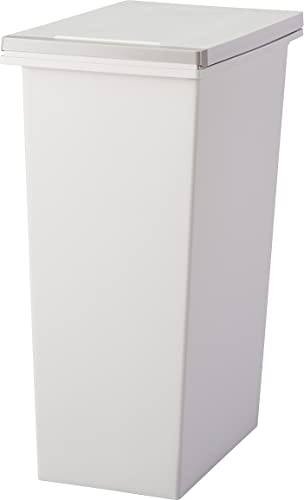 アスベルゴミ箱フタ付プッシュ式45...