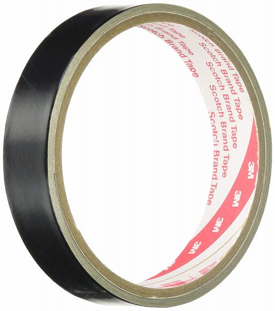 楽天abc通販3M 導電性アルミ箔テープ 3M 絶縁機能付き黒色導電アルミ箔テープ No.AL-37BLK 20mm幅x3m