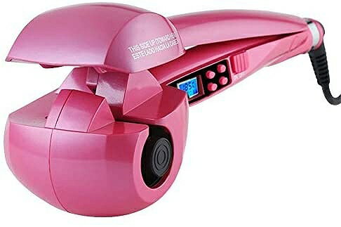 Ryanboo オートカールアイロン ミラカール automatic hair curler 自動カールアイロン 自動コテ ヘアアイロン カール 10段階温度調整 MAX230℃ 海外対応 MRBPNK