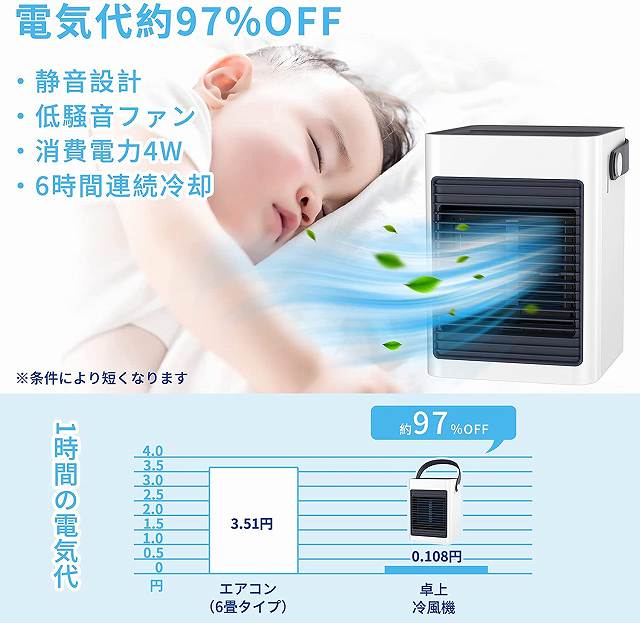 冷風機【2021年最新改良版+製氷皿付】 GIMOSE 冷風扇 扇風機 スポットクーラー 卓上冷風機 小型 強風 コンパクト 加湿機能 冷却機能 空気清浄機能 氷いれ可能アロマ USB給電式 涼しい 省エネ ミニクーラー 熱中症と暑さ対策 車中泊 オフィス 個室