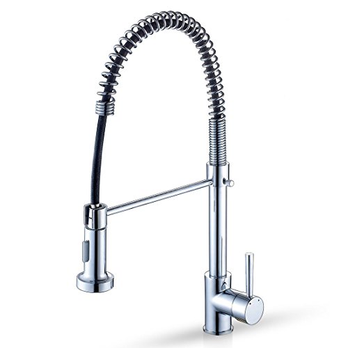 Rakuten - Tophome キッチン用 キッチン蛇口 ホース引出し 冷熱混合水栓 水道 蛇口 泡沫 混合水栓 台所蛇口 シンク や 洗面台 水栓金具 引出し式水栓 クロム