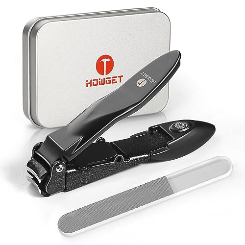 爪切り つめきり 飛び散り防止 日本 人気ランキング 高級 つめ切り 爪きり切れ味いい 爪切り 収納ケース付き 爪やすり 爪用ヤスリ 男女兼用 手足用 各種爪に プレゼント 灰色（おおごう）85*20*17mm