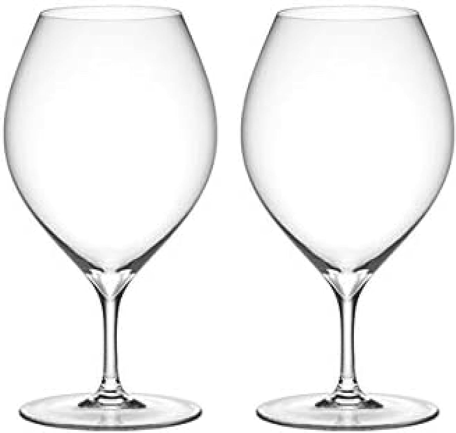 Rakuten - 【厚み0.6mm-0.7mm】【日本製】【470cc】極薄 飲み口薄いグラス ピッコロ 15oz 2脚セット ワイングラス ビールグラス 白ワイン 赤ワイン 口当たりの良い ワイン ビール 背が高くない じゃまにならない 食卓に合うワイングラス おしゃれ ペア ペアグラス