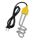 携帯湯沸かし器 パイプヒーター 湯沸かし器投げ込みヒーターバケツヒーター 携帯湯沸し棒 湯沸しヒータ ...