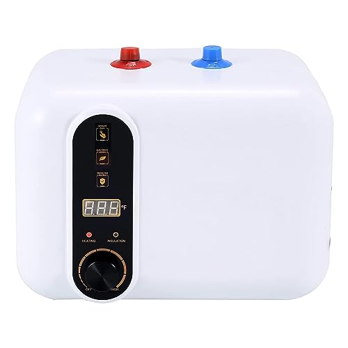 給湯器 10L小型電気温水器 110V/1500W 小型電気温水器 55℃~65℃ 調節可 電気温水ヒーター 10L 大容量 コンパクトで 取り付けやすい 住宅向け キッチン・洗面台に適用