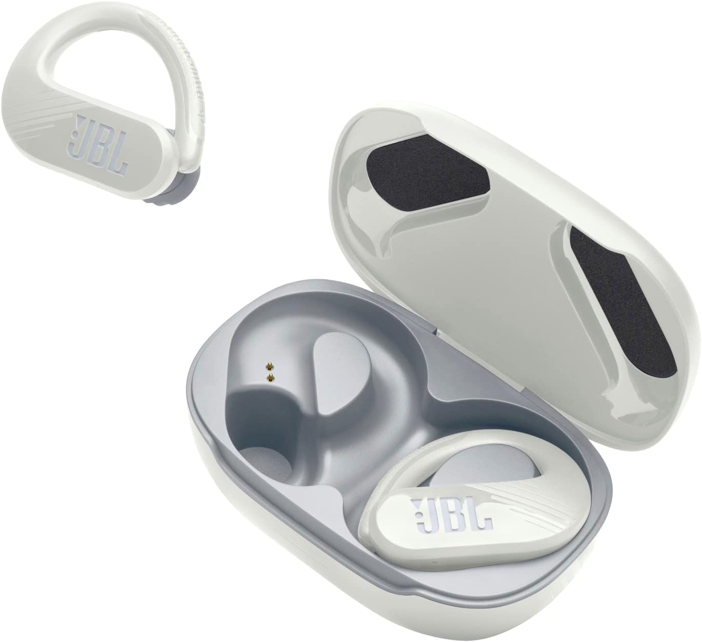 JBL ENDURANCE PEAK3 Bluetoothスポーツ完全ワイヤレス/耳掛けタイプ/USBタイプC/IP68防水防塵/ ホワイト JBLENDURPEAK3WT