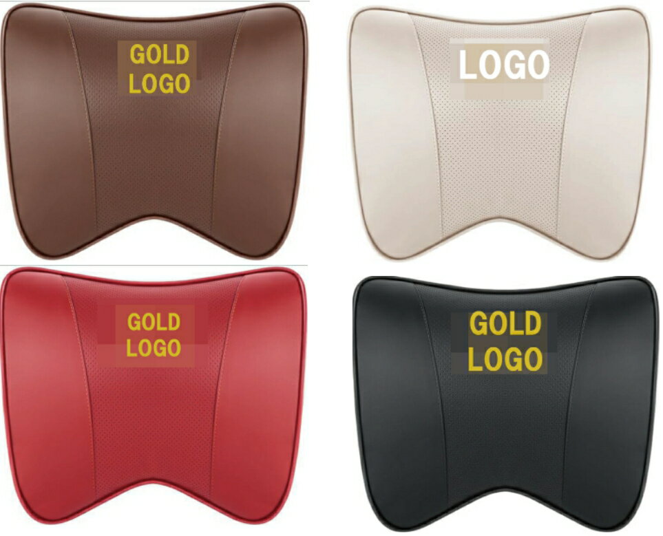 【各車種ロゴ入り】《刺繍 高級ヘッドレスト》 レクサス LEXUS トヨタ TOYOTA日産 NISSAN メルセデスベンツ Mercedes BENZ 【並行輸入品】色 ：各色