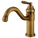 【アンティーク水栓】 水栓金具 蛇口 店舗 モデルルーム Life System(ライフシステム) 洗面用 アンティーク 混合水栓 蛇口 シングルレバー レトロ...
