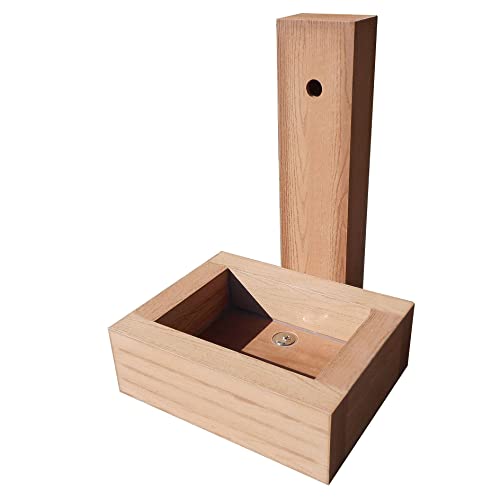 【アンティーク水栓】 水栓金具 蛇口 店舗 モデルルーム 水栓ユニット アイウッド枕木風 ナチュラル ア..