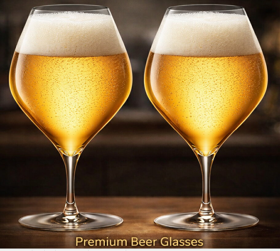 Rakuten - 【薄いグラス】【薄さ0.6mm】【日本製】【480cc】ビアグラス ビールグラス beer glass 薄いグラス 極薄 飲み口薄いグラス 15oz 2脚セット ワイングラス ワイン ソプラノグラス 口当たりの良い ワイン ビール 背が高くない ワイングラス ペアグラス