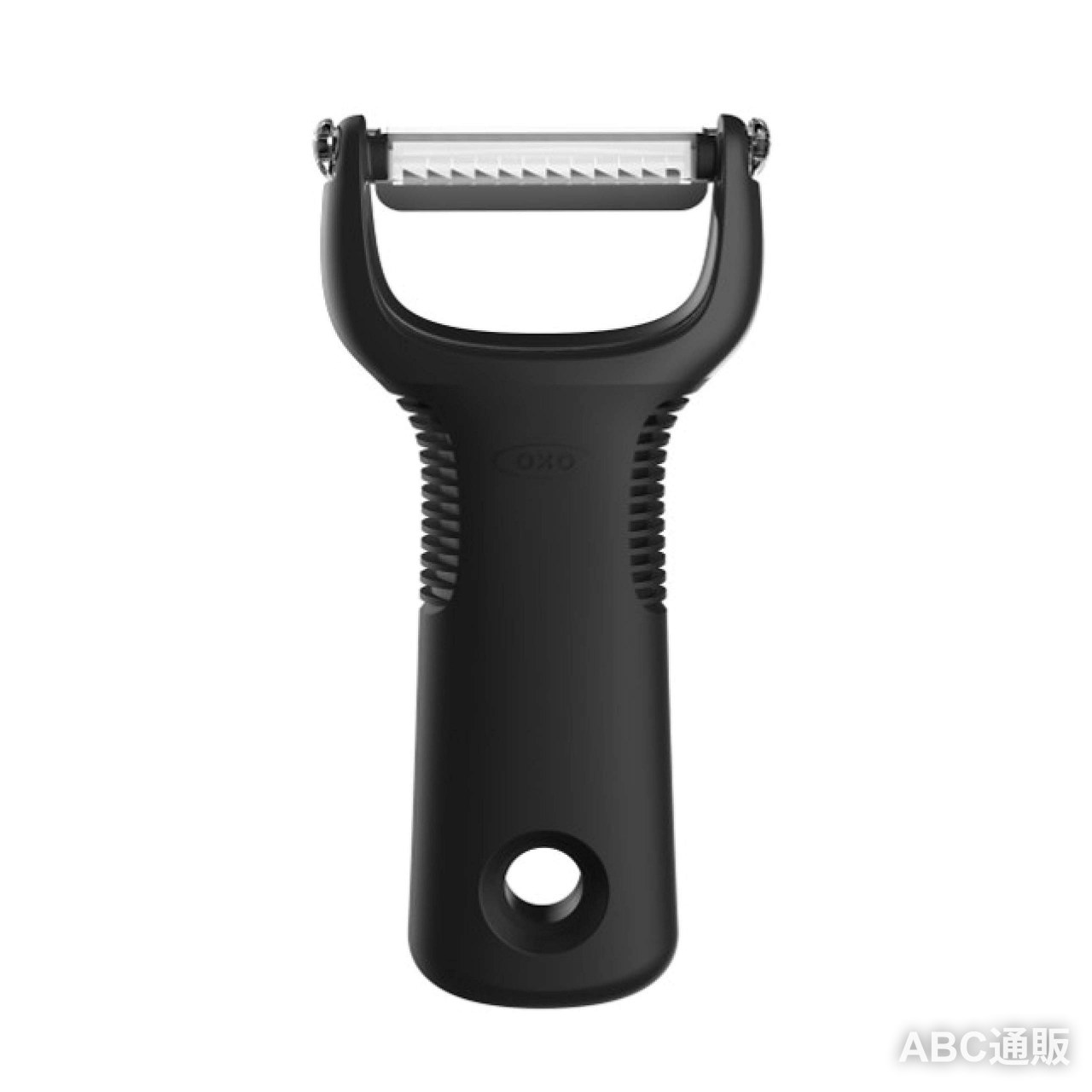 サイズ: 幅6.5長さ14.5厚み2.5cm 重量: 70g 素材: 刃:ステンレス鋼、本体:ABS樹脂、取っ手:サントプレンゴム