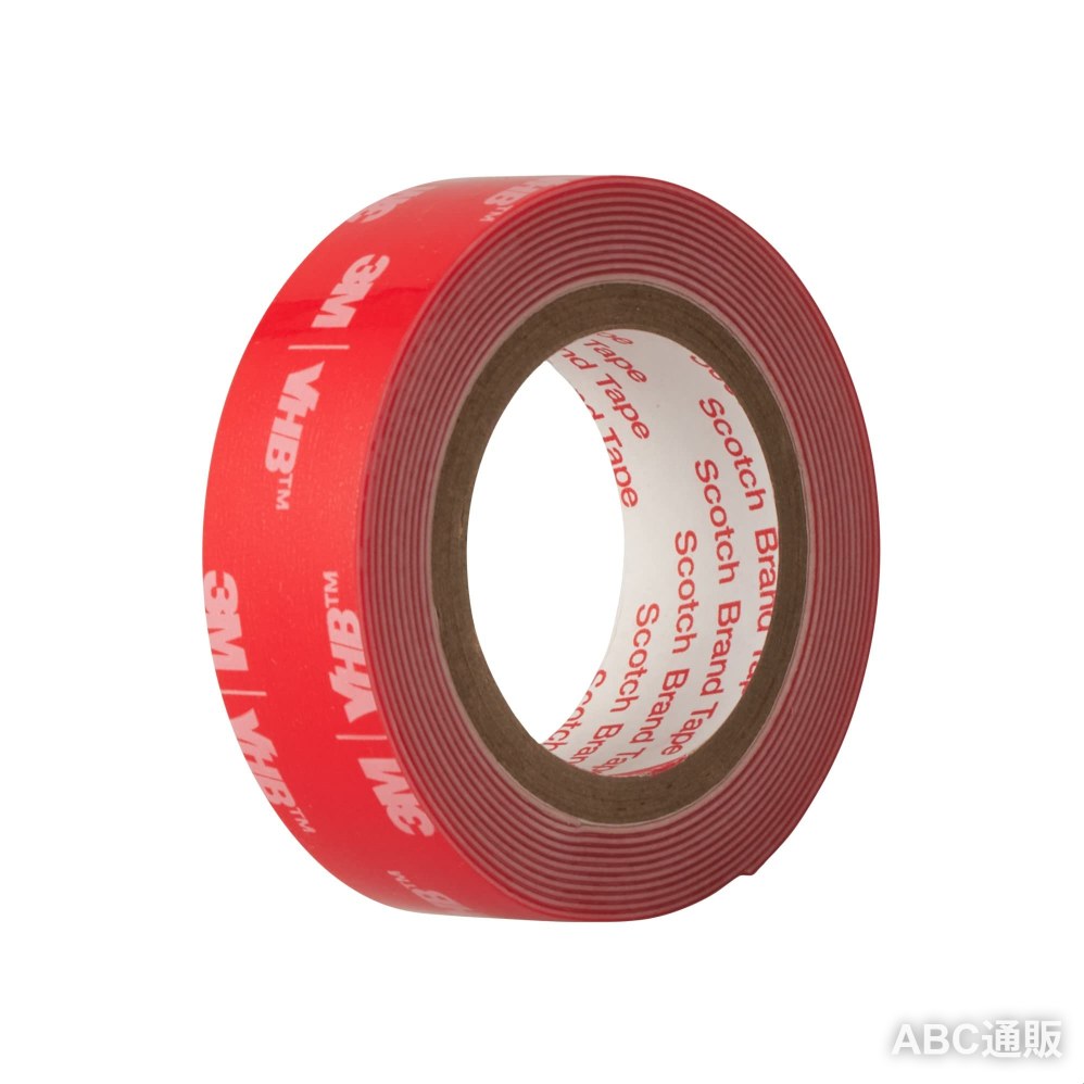 【PP・TPE・TPOなどの難接着プラスチックにも対応】 【18mm】 3M 屋内 屋外 難接着プラスチック用 両面テープ LSE-110WF 18mm幅×1.5M 白 異種素材接合