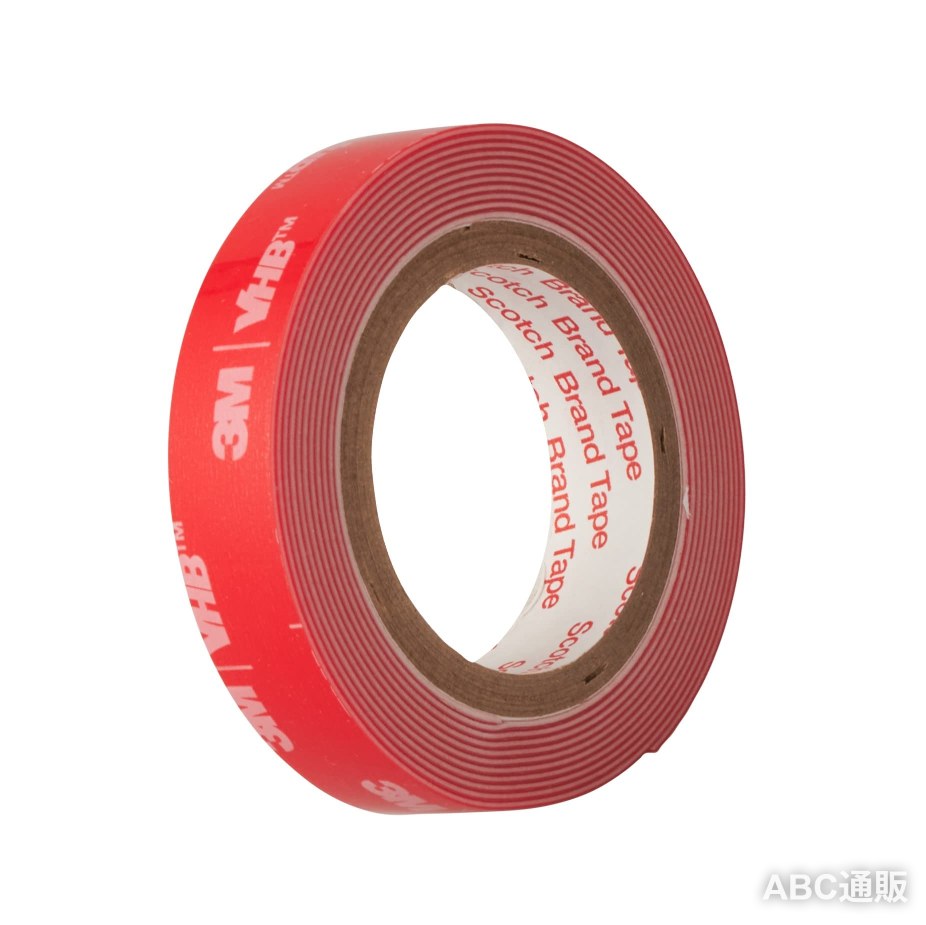 【PP・TPE・TPOなどの難接着プラスチックにも対応】 【15mm】 3M 屋内 屋外 難接着プラスチック用 両面テープ LSE-110WF 15mm幅×1.5M 白 異種素材接合