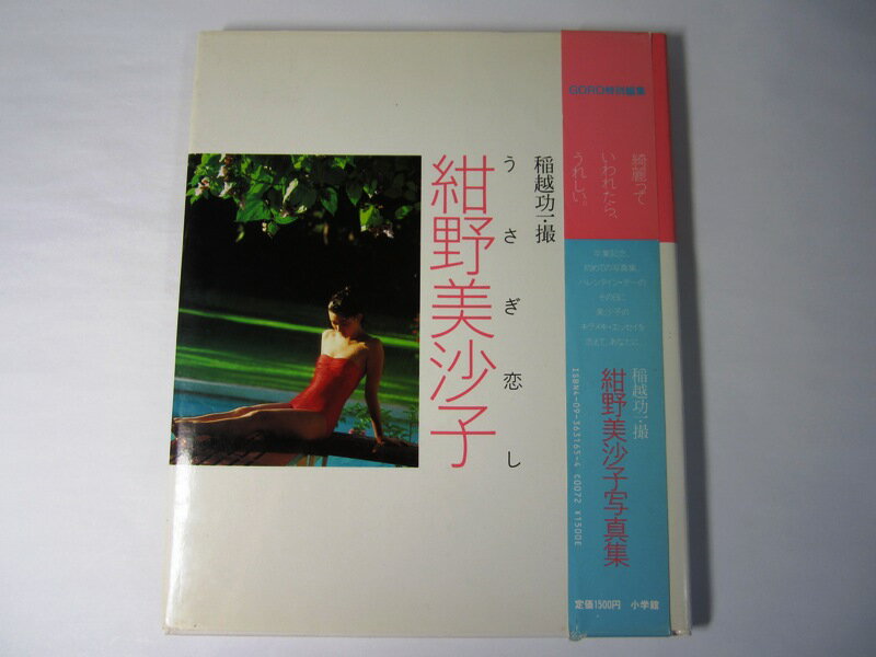 【中古】紺野美沙子—うさぎ恋し　