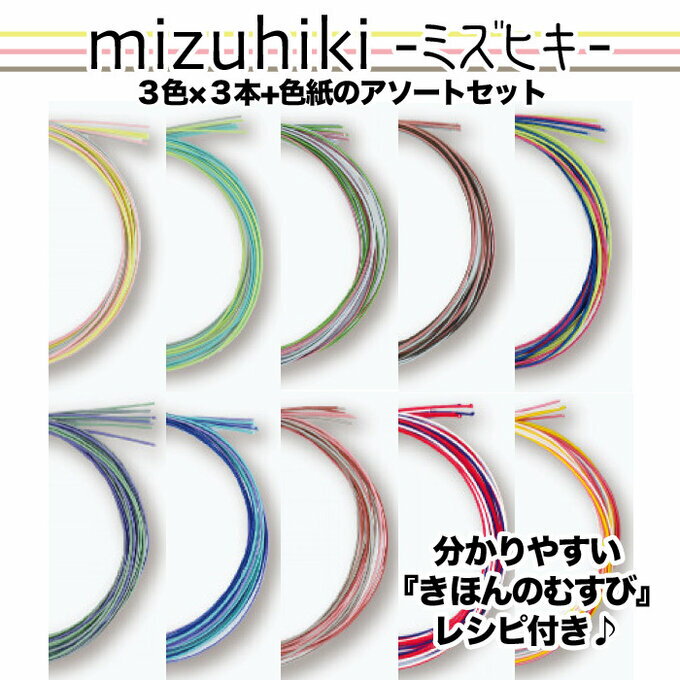キヨハラ mizuhiki(ミズヒキ)アソートセット 1個 /清原/水引/和風/卒業式/成人式
