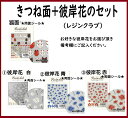【きつね面+彼岸花1枚のセット】 /レジン/封入/レジンクラブ/きつね面/彼岸花