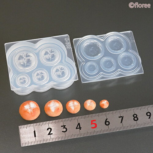 【ブレッドA立体型】　/レジン/ミニチュア/パン/ブレット/フェイクスイーツ/フェイクフード/モールド