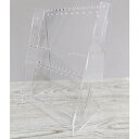 組み立て式アクリル傾斜什器 2段 150mm×200mm カラータイプ