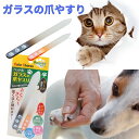 ペット用 ガラスの爪ヤスリ お手入れ用品 やすり 犬用 猫用 爪ヤスリ ガラス 両面ヤスリ