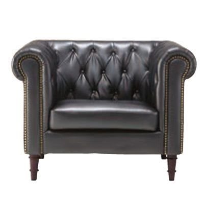 GS-339WH GS-339BK ブラック ホワイト Felini フェリーニ 1P ソファー 1人掛け ラブシート ボタン締め 鋲打ち 合成皮革 東谷 アズマヤ ROOM ESSENCE ルームエッセンス