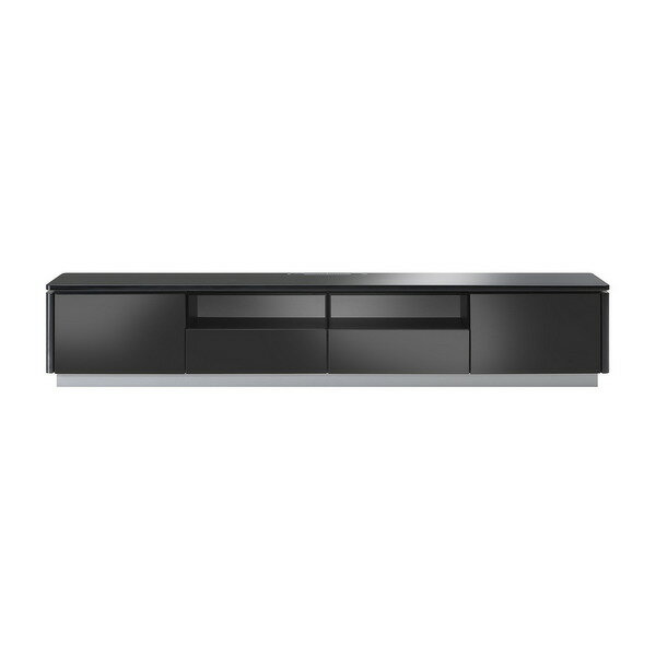 樂天商城 - RADN-2002BK 200cm幅 AVボード テレビ台 TVボード ローボード モダン MKマエダ ラドゥーニ・ヌーボ 【送料無料】