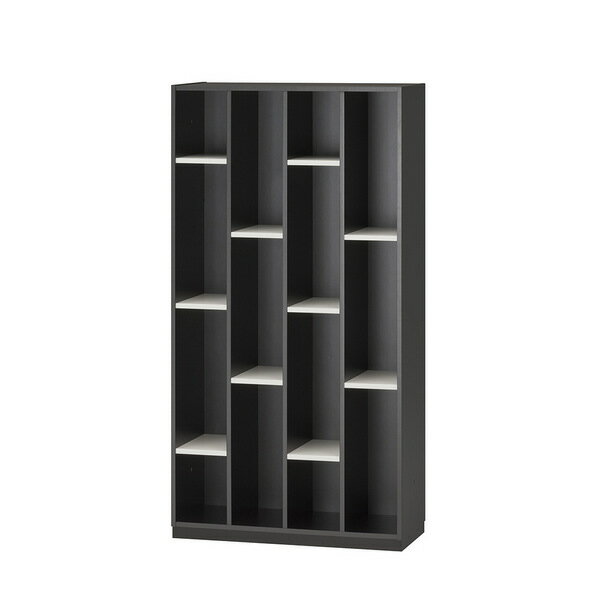 MIN-601 60cm幅 ミドルシェルフ 収納棚 本棚 書棚 ディスプレイケース MKマエダ ミニマル 【送料無料】