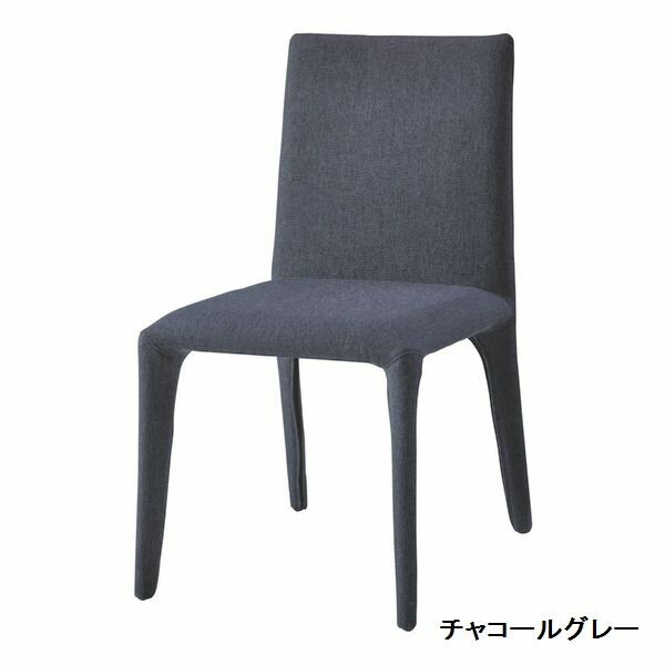 DC-161-F LBL SBE CGY ダイニングチェアー STEEL COVERD CHAIR チェリー 食堂イス いす 椅子 布張り ファブリック cherry 【送料無料】 [3]