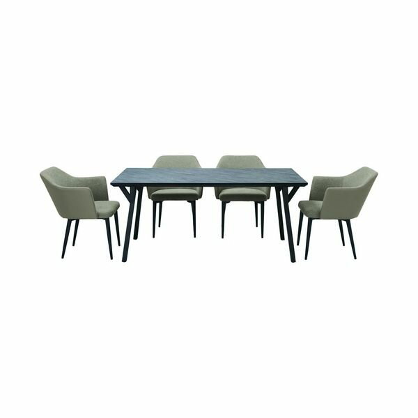 Rakuten - DT-22-S160 ストーン柄 ダイニングテーブル 食堂テーブル 単品販売 チェリー 長方形 食堂テーブル 食卓 机 シンプル モダン cherry 【送料無料】