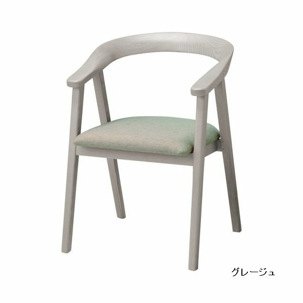 乐天商城 - DC-147A WBK グレージュ ダイニングチェアー DC-147-A WOODEN CHAIR チェリー 食堂イス いす 椅子 cherry 【送料無料】