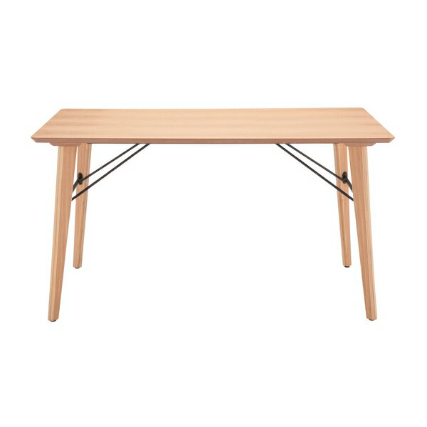 Rakuten - TDT-1336 ダイニングテーブル ナチュラル アンテ ANTE 135cm幅 食堂 食卓 テーブル 洋風 4人用 シンプル あずま工芸 【送料無料】