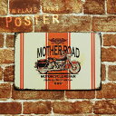 【メール便可】 (80) MOTHERROAD R66 MOTORCYCLE REPAIR ダメージ風デザイン ブリキ プレート Tin plate ティン プ...