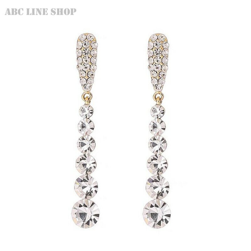 ピアス ジュエリー ダイヤ プチプラ 高見え ゴールドピアス 両耳 2つ入り 垂れ下がり 上品 結婚式 二次会 ドレス