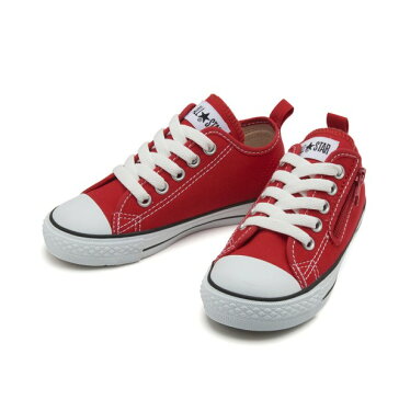 キッズ 【CONVERSE】 コンバース (15-21)CHILD ALL STAR N Z OX チャイルド オールスター N Z オックス 32712052　RED