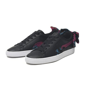 レディース 【PUMA】 プーマ W BASKET BOW WONDERLAND バスケット ボウ ワンダーランド 369239　01BK/FUCHSIA PU