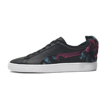 レディース 【PUMA】 プーマ W BASKET BOW WONDERLAND バスケット ボウ ワンダーランド 369239　01BK/FUCHSIA PU