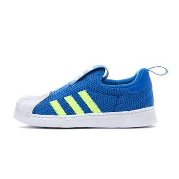 ベビー 【adidas】 アディダス SS 360 I (12-16) スーパースター CG6583 BLU/YEL