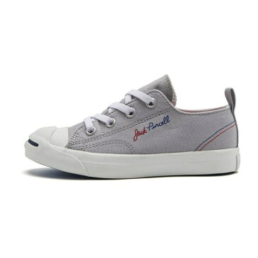 キッズ 【CONVERSE】 コンバース KID'S JACK PURCELL TRICOPOINT SLIP (15-21) キッズ ジャックパーセル トリコポイント スリップ 37300140　GRAY