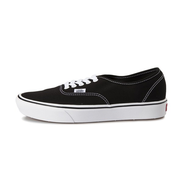 【VANS】COMFYCUSH AUTHENTIC ヴァンズ コンフィクッシュ オーセンティック VN0A3WM7VNE　BLACK/T.WHITE