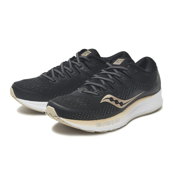 【Saucony 】 サッカニー WMNS RIDE ISO 2 ウィメンズ ライド アイエスオー S10514-2　BLACK/GOLD