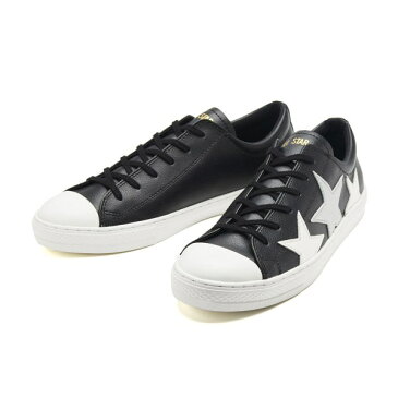 【CONVERSE】 コンバース ALL STAR COUPE TRIOSTAR OX オールスター クップ トリオスター オックス 31300301　BLACK/SILVER