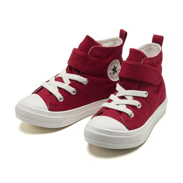 キッズ 【CONVERSE】 コンバース CHILD AS LIGHT V-1 HI (15-21) チャイルド オールスター ライト V-1 ハイ 37300220　RED