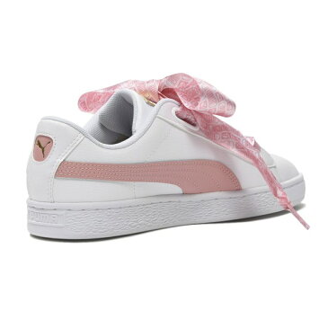 レディース 【PUMA】 プーマ W BASKET HEART REINVENT バスケット ハート リインベント 369935　01WH/BRIDAL ROS